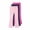 Pink, variant on ATOGUTA Flare Leggings for Girls Full Length Soft Comfortable Leggings Elastic Waistband Stretchy 3 Pack Tights Pants Size 4T-16, Yellow