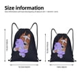 thumbnail image 4 of Saiise Bluey Print Drawstring Backpack String Bag Sackpack Cinch Water Resistant for Gym Shopping Sport Yoga, 4 of 9