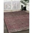 thumbnail image 3 of Ahgly Company Machine Washable Indoor Rectangle Abstract Vermilion Red Area Rugs, 2' x 3', 3 of 7