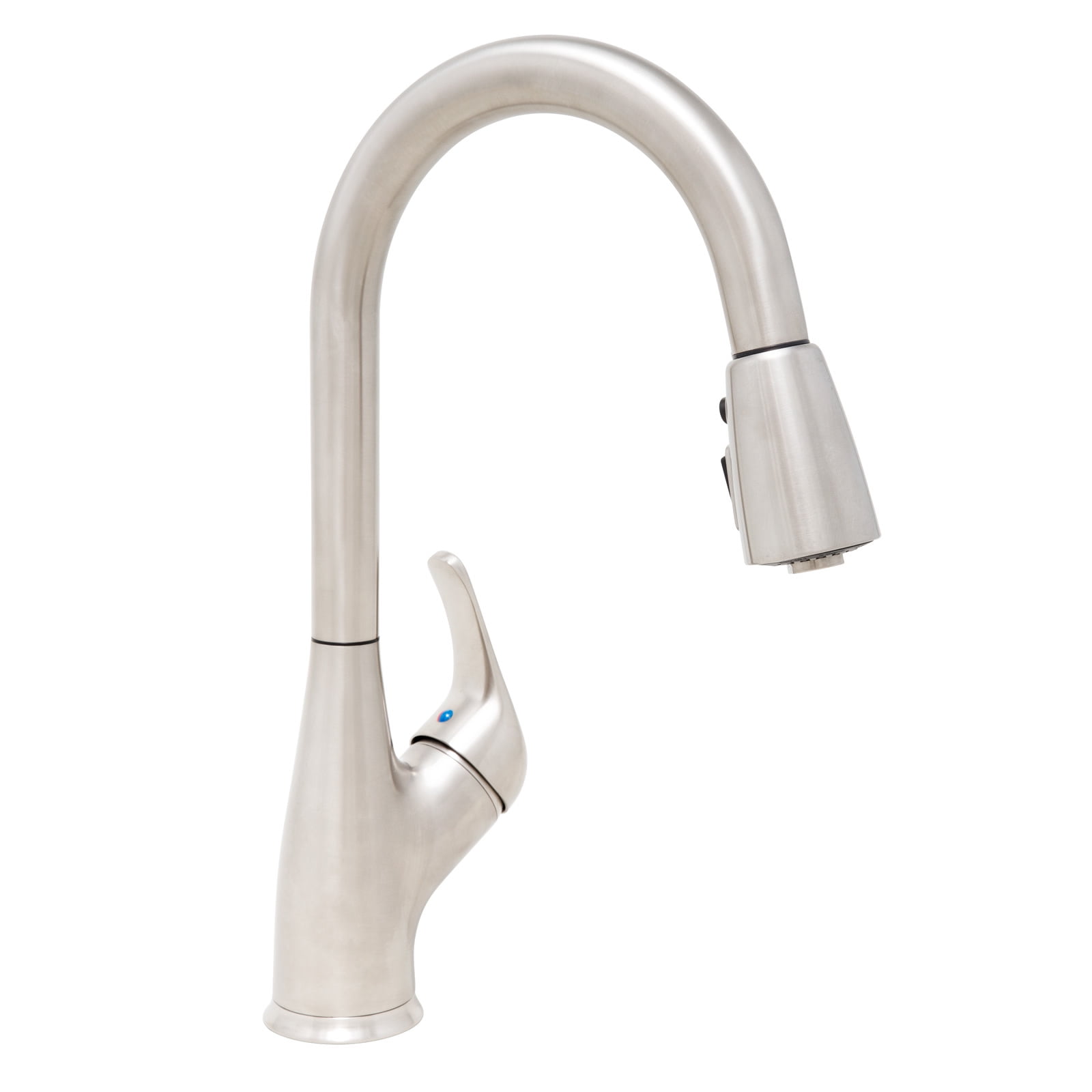 Proflo Pfxc9011 Pullout Spray High Arc Kitchen Faucet Walmart Com