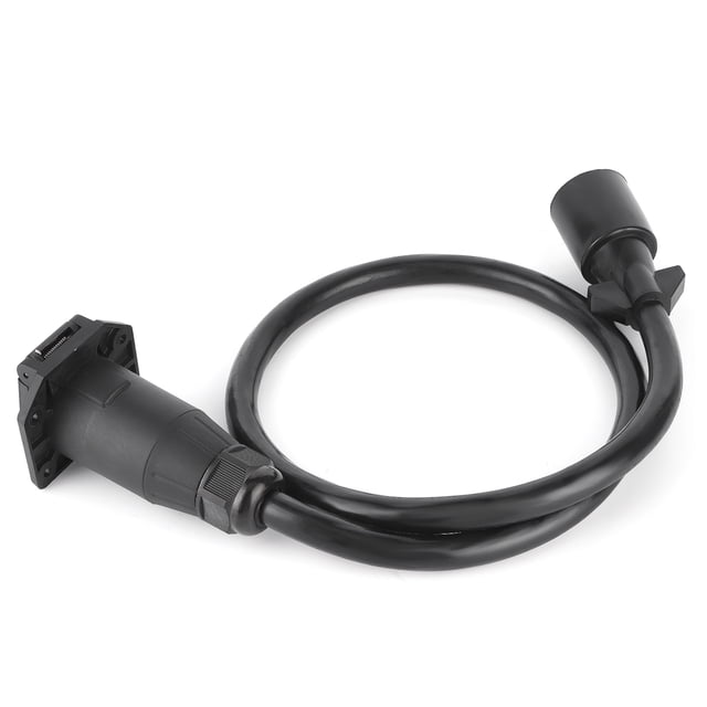 Sonew Rallonge de Remorque, Rallonge de Remorque 7 Voies 3,5 Pi Connecteur à Double Broche Mâle Ligne de Connexion pour VR