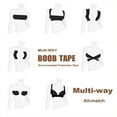 thumbnail image 2 of Boob Tape - Breast Lift Tape, Body Tape for Breast Lift Silicone Breast Reusable Adhesive Bra, Bob Tape, 2 of 5