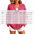 thumbnail image 4 of Aboser Ribbed Knit Cardigan Sweaters for Women Plus Size Button Down Cardigans Warm Casual V Neck Sweater Coat Loose Long Sleeve Knitwear, 4 of 9