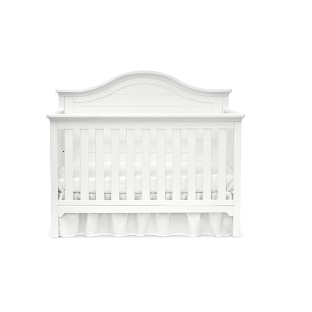 Ti Amo Catania Infant 4in1 Convertible Crib, Farmhouse White