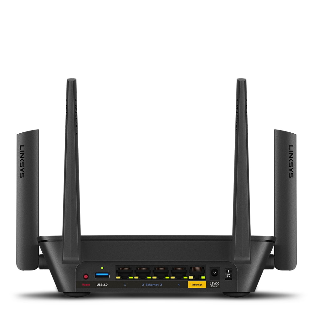 Open Box Linksys Max Stream Tri Band AC3000 WiFi Router, Black (MR9000)