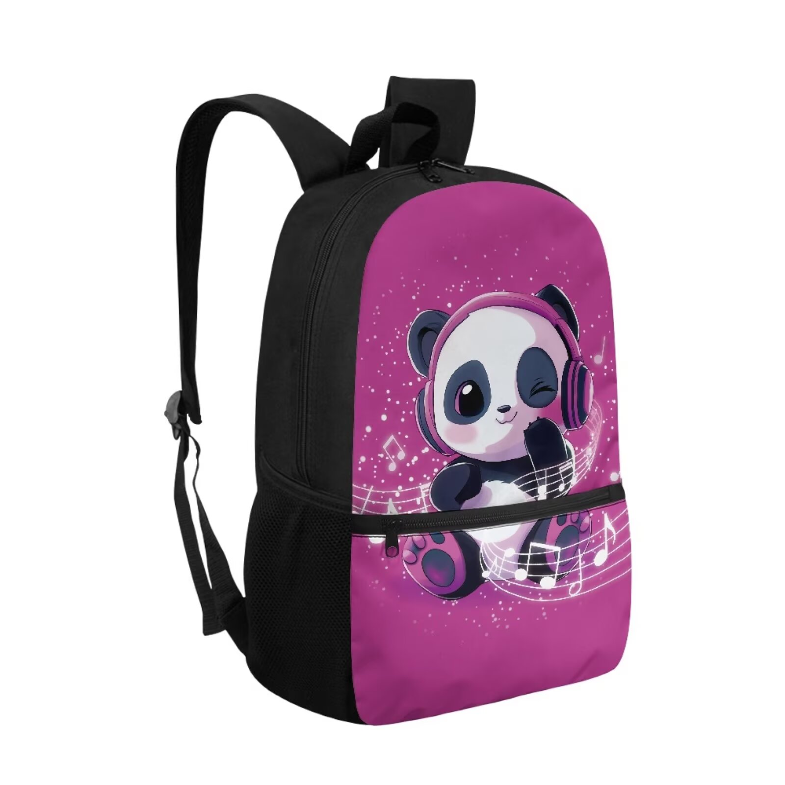 Mochila de Panda Lindo para Niñas de Primaria Púrpura Bolso Escolar para Preescolar Jardín de Infantes Mochila Resistente 2