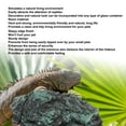 thumbnail image 3 of Grotte Cachette pour Reptiles, Simulation en Résine Polyvalente Robuste Sûre Grotte de Roche Antidérapante pour Tortues pour Décoration de Terrarium, 3 of 8