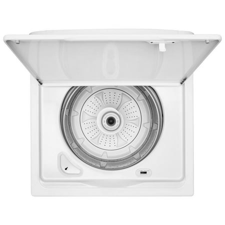 Whirlpool - 3.8 Cu. Ft. High Efficiency Top Load Washer with 360 Wash Agitator - White