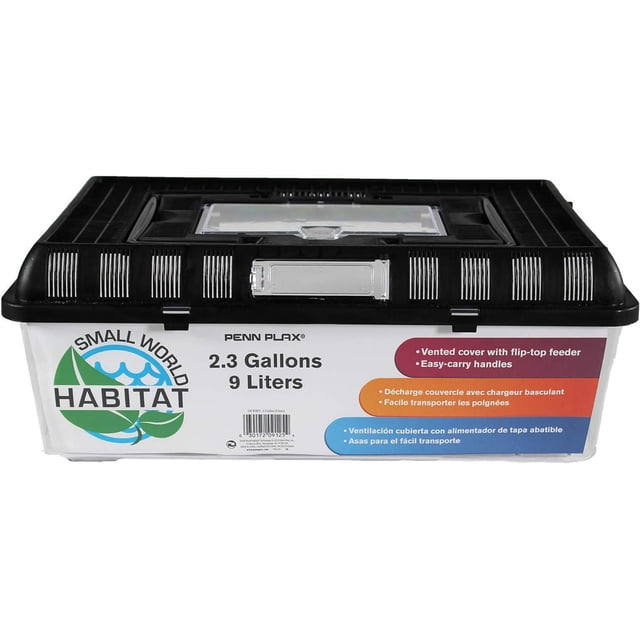 Penn Plax Small World Low rise Plastic Habitat