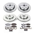 thumbnail image 3 of PowerStop Front and Rear Z26 Street Warrior Carbon-Fiber Ceramic Brake Pad and Drilled and Slotted Rotor Kit Fits: PONTIAC Select Models K5530-26, 3 of 9