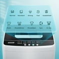 thumbnail image 2 of Simzlife 1.04 Cu.ft Portable Washing Machine 8.8LBS with LED Display, Compact Washer for Apartments, Homes, Light Grey, 2 of 9