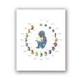 thumbnail image 1 of Arte de mujer embarazada, pintura de diamantes 5D, mosaico de diamantes, punto de cruz, Doctor, regalo de obstetricia, arte de acuarela de desarrollo de Embryo, 1 of 4