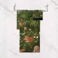thumbnail image 4 of Coolnut Enchanted Forest Bath Towels Soft Absorbent Bath Towels Bath Towel Set of 3 for Home Hotel Bathroom Decor, 4 of 6