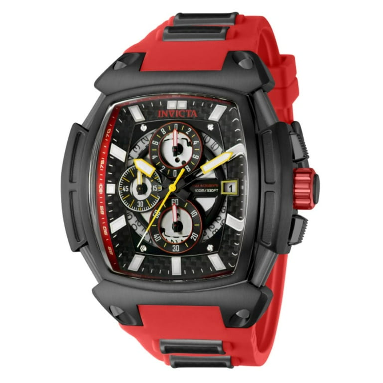 Invicta S1 Rally Diablo 53mm Quartz Chrono Carbon Fiber Watch