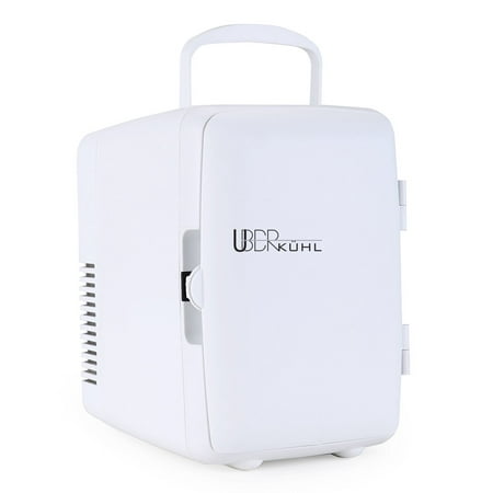 Uber Appliance UB-KH1 Uber Kuhl Electric Personal and Portable 4 Liter/6 can Mini fridge cooler and warmer AC/DC for Car, RV, Home, Dorm and Office