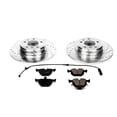 thumbnail image 3 of PowerStop Rear Z23 Evolution Sport Carbon-Fiber Ceramic Brake Pad and Drilled & Slotted Rotor Kit Fits: BMW Select Models K5711, 3 of 10
