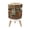 Color 4, variant on Cabin Trash Can with Lid Bear Elk Wooden Farmhousel Forest Wildlife 1.8 Gallon Dog Proof Trash Can Round Garbage Can Waste Bin Wastebasket for Bathroom Bedroom Living Room