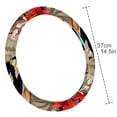 thumbnail image 4 of Woodpecker Steering Wheel Cover for Car, 14.5 Inch PVC Leather Auto Accessories with Printing, 4 of 6