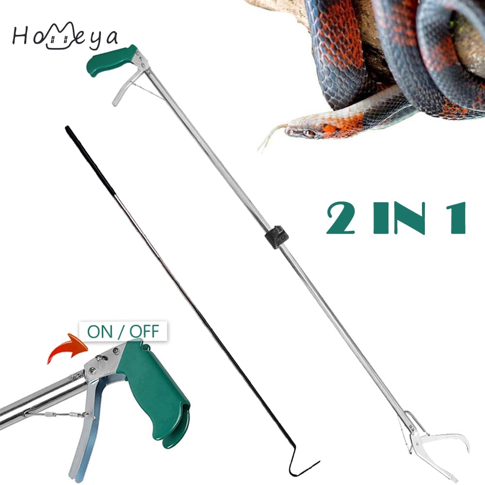 AAPRO 30 Snake Hook Stick Reptile Safely Handler Transporting Snake S/STEEL