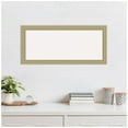 thumbnail image 6 of Amanti Art White Cork Board Wood Framed Champagne Teardrop Bulletin Board 33 in. x 15 in., 6 of 7