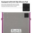 thumbnail image 4 of IRIN Mini Guitar Effect Pedal M-SHALL Speaker Simulator Cabinet Simulator Guitar Effector Pedal Speaker Simulation for Guitar Bass - British Sound (Purple), 4 of 6
