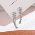 thumbnail image 1 of Pendientes únicos Pendientes de estrella Pendientes de diseño de nicho Temperamento de alta sensibilidad, 1 of 5