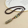 thumbnail image 4 of Collar con colgante de caja Gawu tibetana, amuleto tibetano, decoración budista, accesorios de oración Simple, 4 of 9