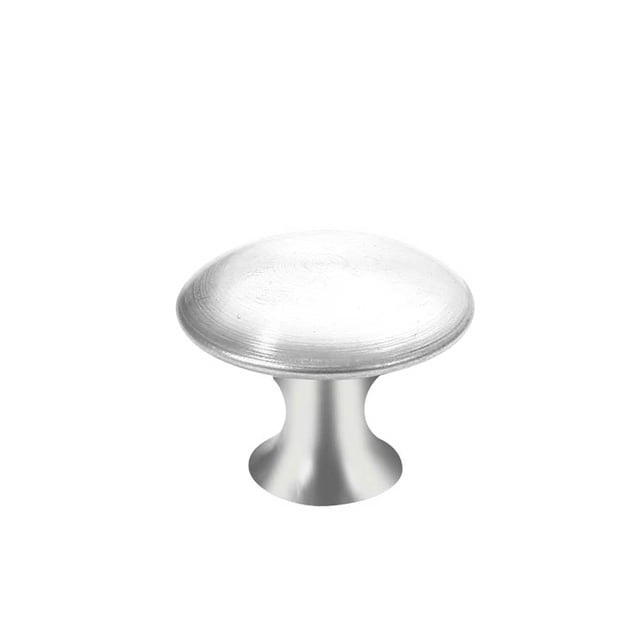 Riwesomey Tiradores de armario tipo hongo europeo, tiradores de cajón, tiradores de instalación, tirador de acero inoxidable para muebles Herramientas y ferretería S/Plata Riwesomey TO011925-01