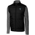 thumbnail image 2 of Men's Cutter & Buck Black Indianapolis Colts Throwback Logo Big & Tall Stealth Hybrid Quilted Full-Zip Windbreaker, 2 of 3