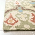 thumbnail image 3 of SAFAVIEH Chelsea Landen Southwestern Wool Runner Rug, Green/Multi, 2'6" x 10', 3 of 7
