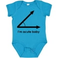 thumbnail image 3 of Inktastic I'm Acute Baby Funny Math Pun Boys or Girls Baby Bodysuit, 3 of 5