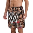 thumbnail image 2 of WWE Men's Swim Trunks Quick Dry Board Shorts Bathing Suit Swimsuits Beach Shorts with Mesh Lining, 2 of 7