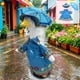 thumbnail image 1 of Fits 23 Inch Porch Gooses Dress Up Outfitse With Umbrella For Lawns Porch Gooses Outfits Floral Dress For Summer Outdoor, 1 of 6