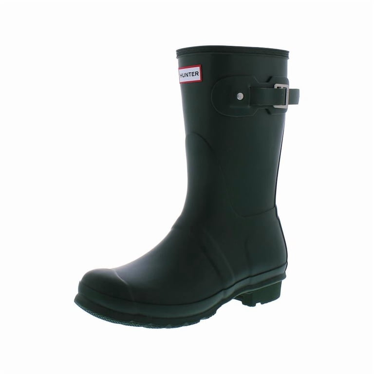 Hunter Original Short Womens Shoes Size 7, Color: Hunter Green