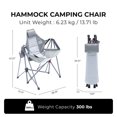 thumbnail image 3 of Camphor Designs Portable Swing Hammock Chair Foldable Recliner, 3 of 9