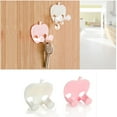 thumbnail image 6 of Dopebox Stainless Steel Suction Shower Hooks Small Clear Heavy Duty Vacuum Suction Hooks Wall Hooks With Adhesive Suction Cup Hooks, for Bathroom & Kitchen Shower Hooks (white), 6 of 7
