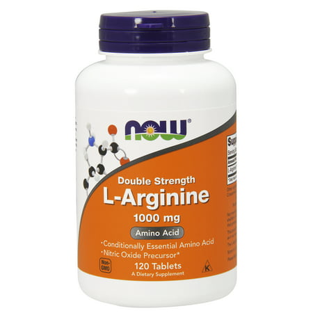NOW Supplements, L-Arginine 1000 mg, Amino Acid, 120