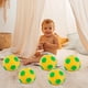 thumbnail image 5 of Almohada de fútbol para niños | Peluche de algodón suave y cojín decorativo | Forma de balón de fútbol amarillo de 28 x 28 cm | Regalo para niños y niñas para dormitorio y sala de juegos, 5 of 7