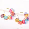 thumbnail image 3 of Earrings Flower Earrings Trend Delicate Colorful Designs for Contemporary and Versatile Style, 3 of 6