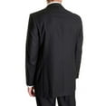 thumbnail image 6 of Raphael Classic Fit Solid Black Two Button Tuxedo Style Jacket Blazer Sportcoat, 6 of 6