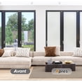 thumbnail image 2 of Película para Ventanas Privacidad, Película Opaca para Ventanas 30x200cm, Película Electrostática para Ventanas Buena Privacidad, Película Opaca para Ventanas Anti UV Esmerilada para Oficina, Hogar, Baño, Dormitorio, Cocina Rojo Verde, 2 of 4
