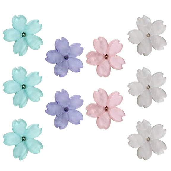 MLINS 10 Pcs Button Pin Buttons Embellishments Flowers Shape Sewing