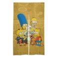 thumbnail image 1 of Cortina para puerta de Los Simpsons, cortina opaca para puerta de 34 x 57 pulgadas, cortina divisoria para privacidad de habitación para decoración del hogar, dormitorio, cocina, 2 paneles, 1 of 6