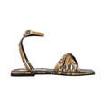 thumbnail image 2 of Sandalia Punta Cuadrada De Mujer Color Animal Print Mostaza Platonia  CHATA-03-MOSTAZA, 2 of 5