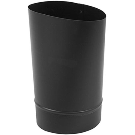 

Gray Metal 7X6-610 7 x 6 in. 24 Gauge Oval To Round Stove Pipe Reducer Black