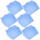 thumbnail image 5 of GOOHOCHY Cajas de almacenamiento de estantes de estantería de anidación de plástico de 6 piezas de plástico cajas de almacenamiento de estante, 5 of 7