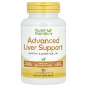 Super Nutrition Advanced Liver Support, 90 Veggie Capsules