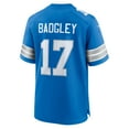 thumbnail image 3 of Men's Nike Michael Badgley  Blue Detroit Lions Team Game Jersey, 3 of 6