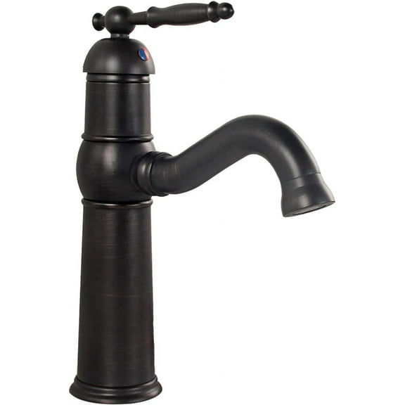 Vintage Sink Faucet Bathroom, 360 Degree Swivel Spout Bathroom Sink Faucet, Brass, Single Handle Bathroom Sink Faucet, Antique