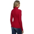 thumbnail image 6 of PrettyGuide Women's Ribbed Turtleneck Long Sleeve Sweater, 6 of 6